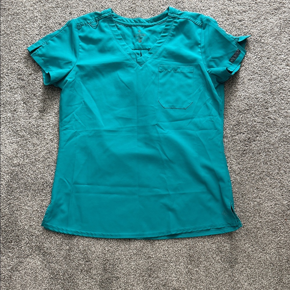 Teal Scrub Set - Picture 5 of 7